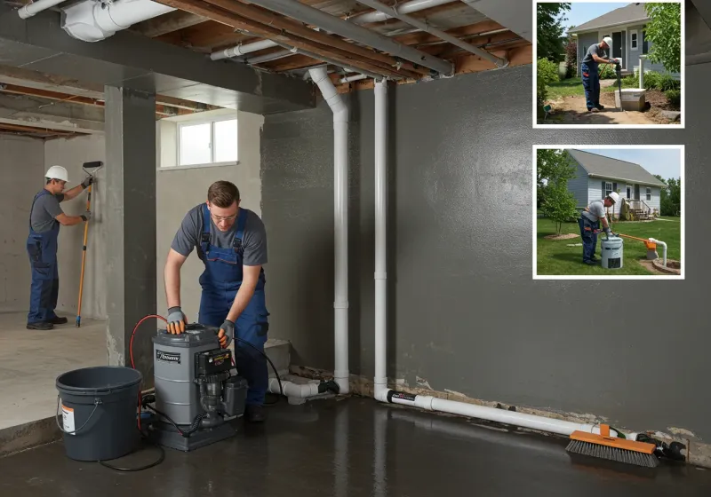 Basement Waterproofing and Flood Prevention process in Fayette County, IN